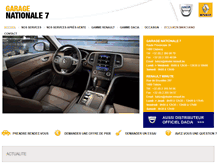 Tablet Screenshot of nationale7.be
